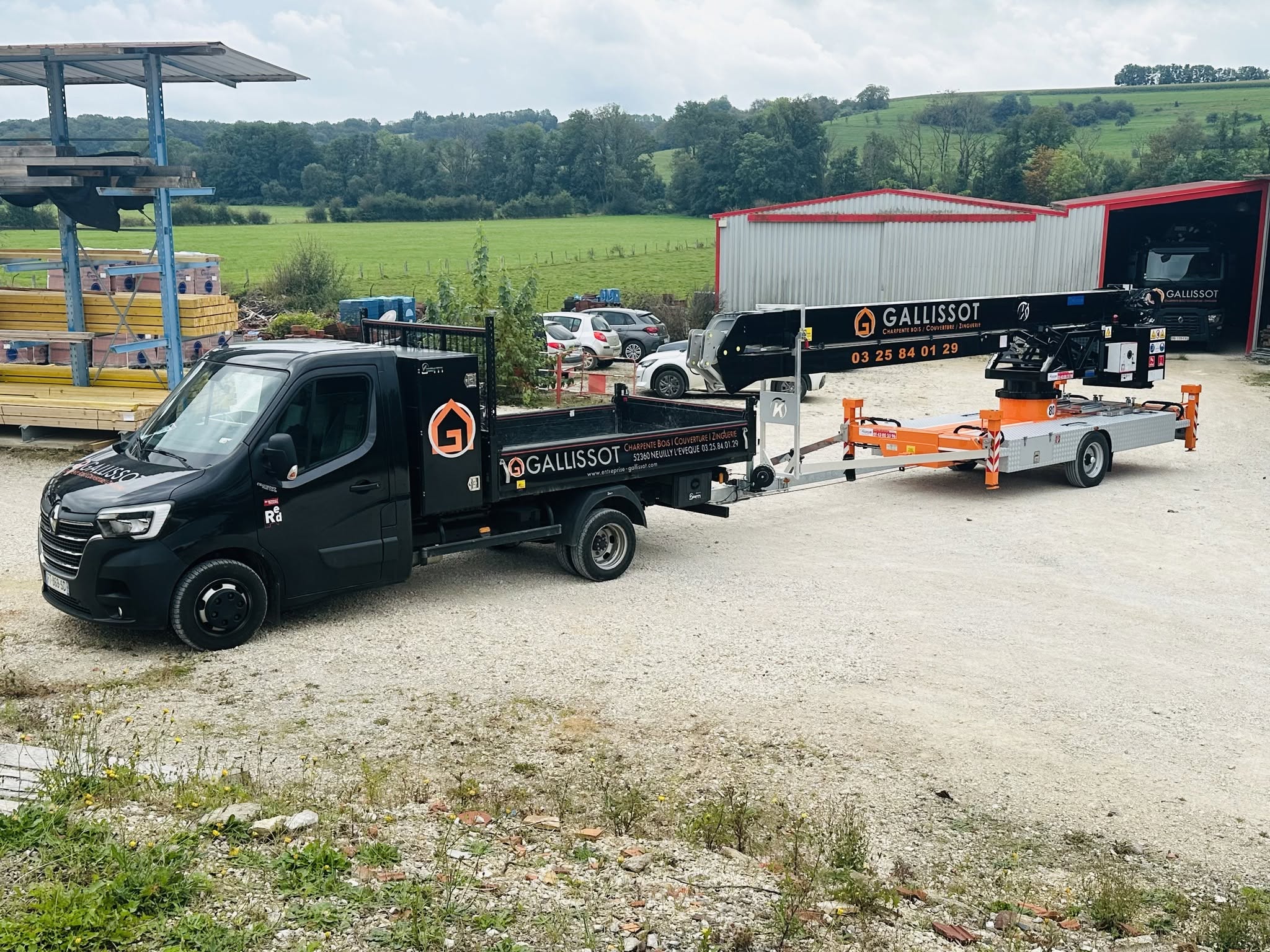Moyens matériels Entreprise Gallissot